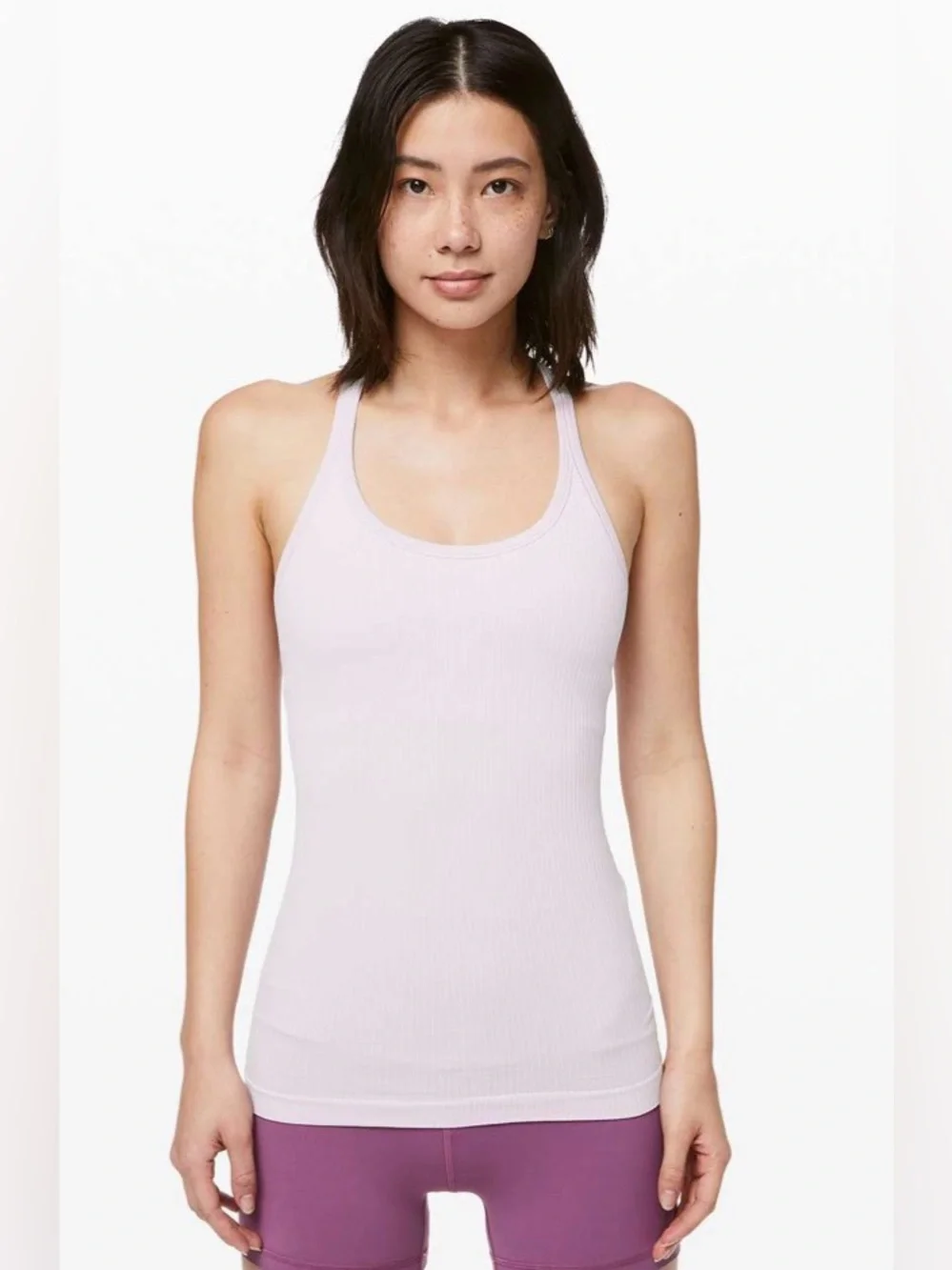 Lululemon Ebb To Street Tank II Storm Mauve